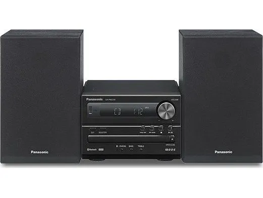 Panasonic SC-PM254 - Mikrosystem - 2 x 10 Watt - sort