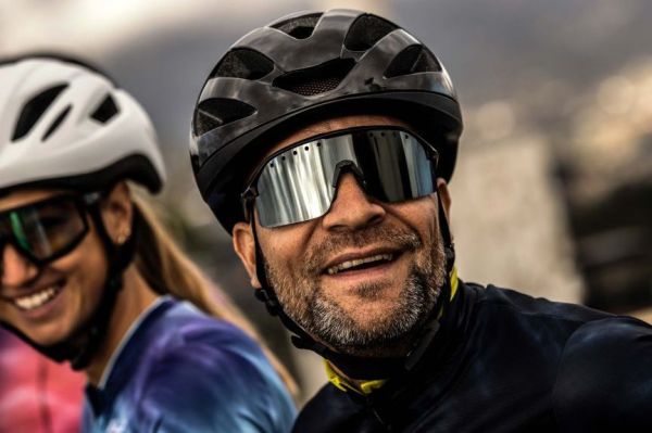 Rogelli Ventro Polarized Cykelbriller, Black