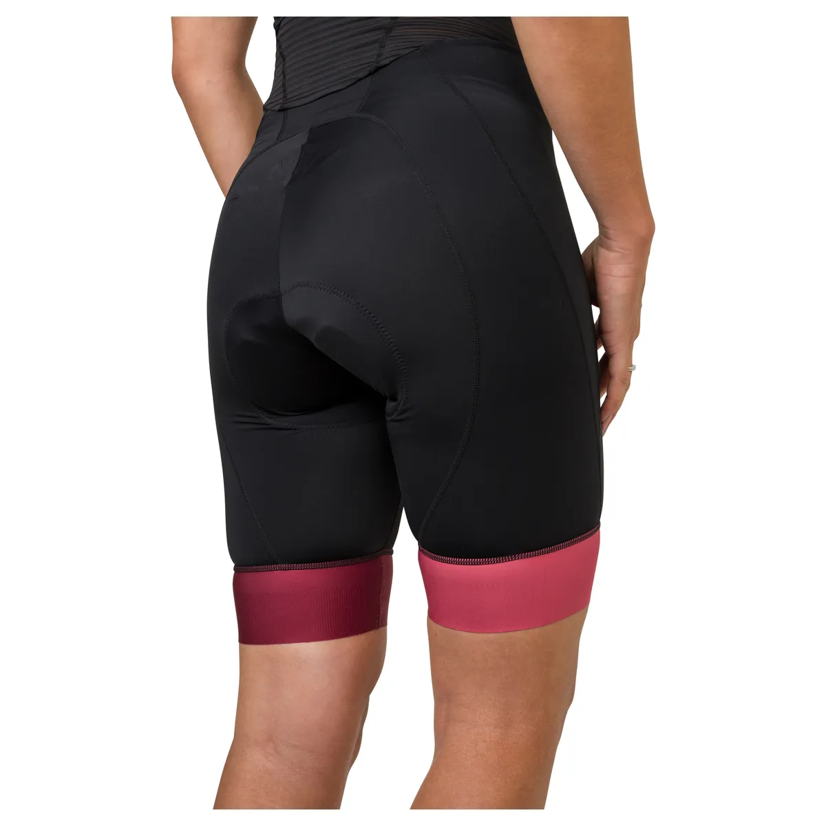AGU Essential Prime bibshorts Black/Rusty Pink dame