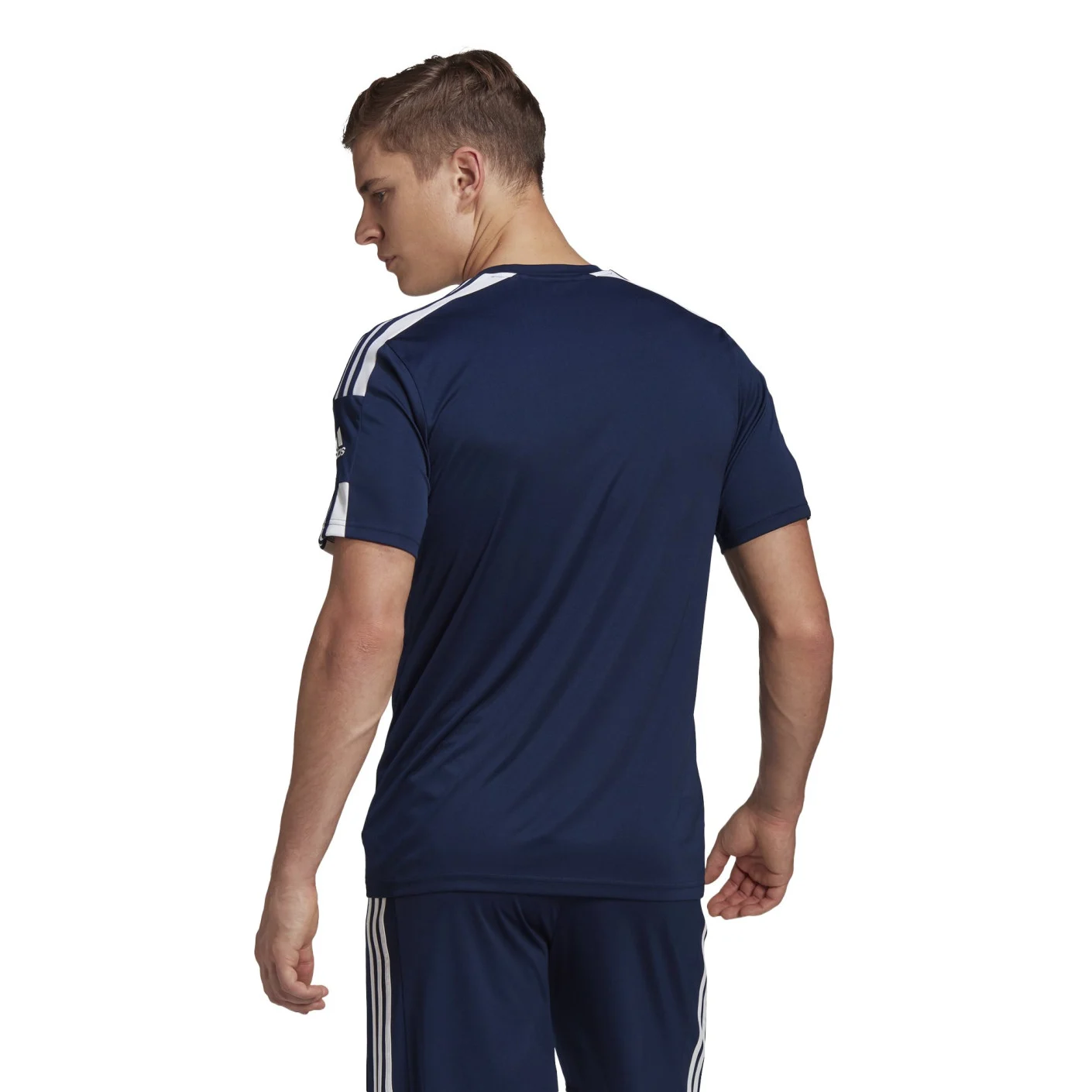 Adidas Squadra 21 Voetbalshirt Donkerblauw Wit