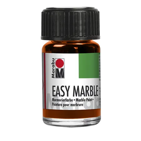 Marabu easy marble orange, 15 ml