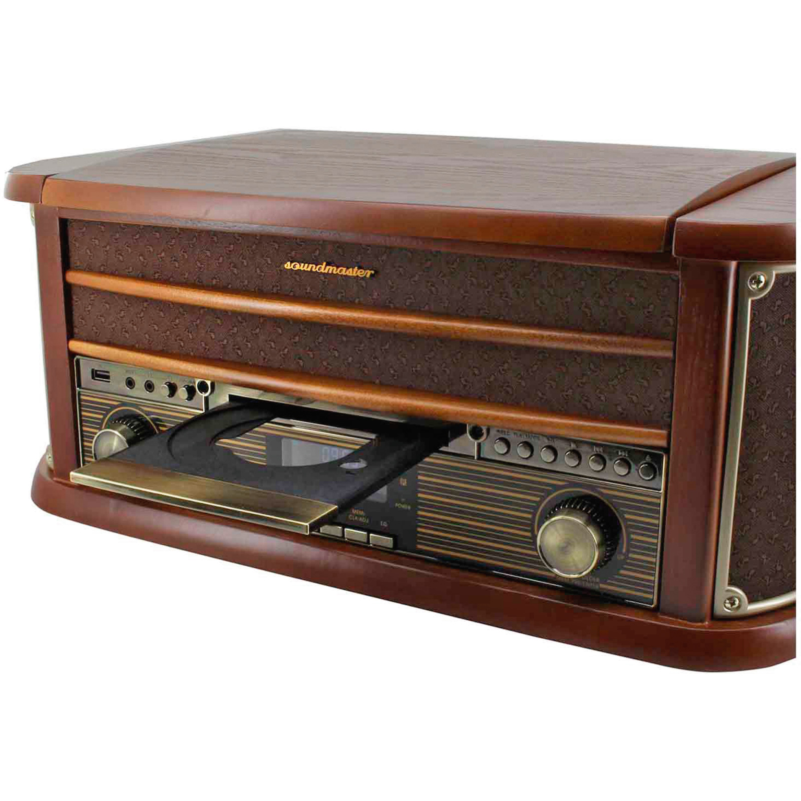 Soundm HiFiPlattenspieler/DAB+NR545DAB