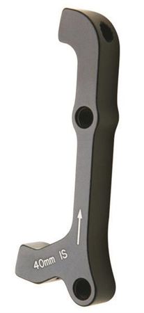 DISC-ADAPTER,  40mm, Bremse PM; GabelRahmen IS  schwarz