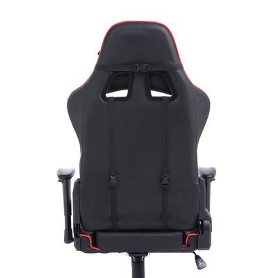 Fauteuil gamer SPORTING - accoudoirs réglables - noir et rouge