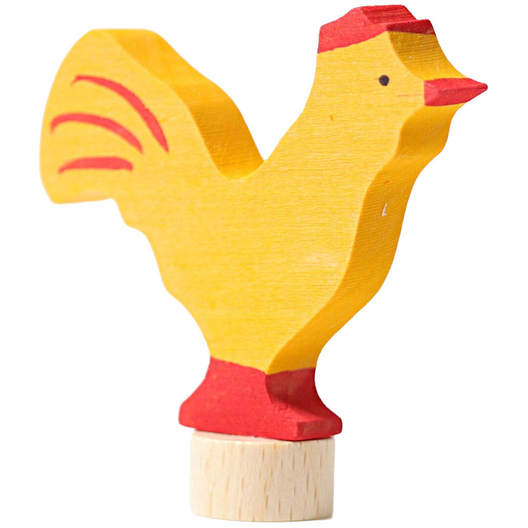 Grimm's decoratie figuur - gele haan