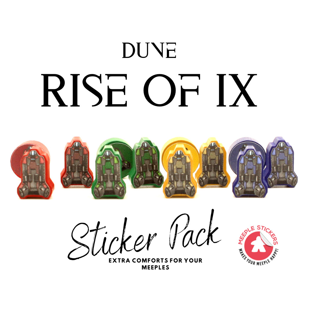 Dune : Imperium - L'Avènement d'Ix - Set d'autocollants