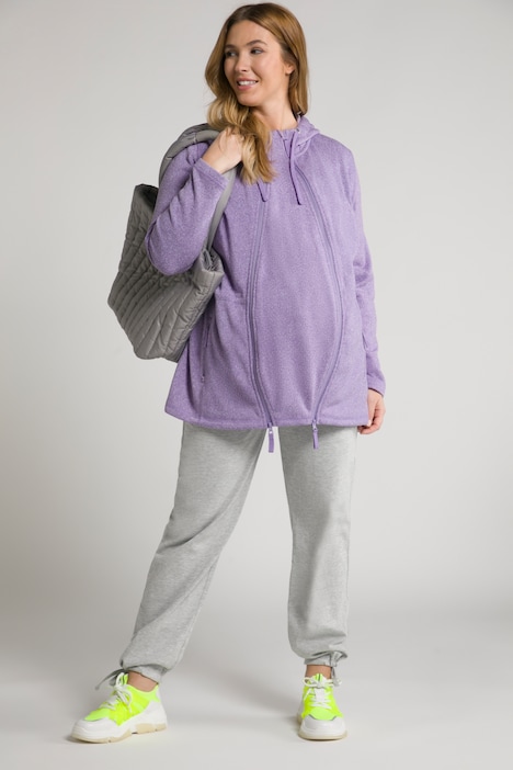 Bellieva-Sweatjacke, herausnehmbarer Einsatz