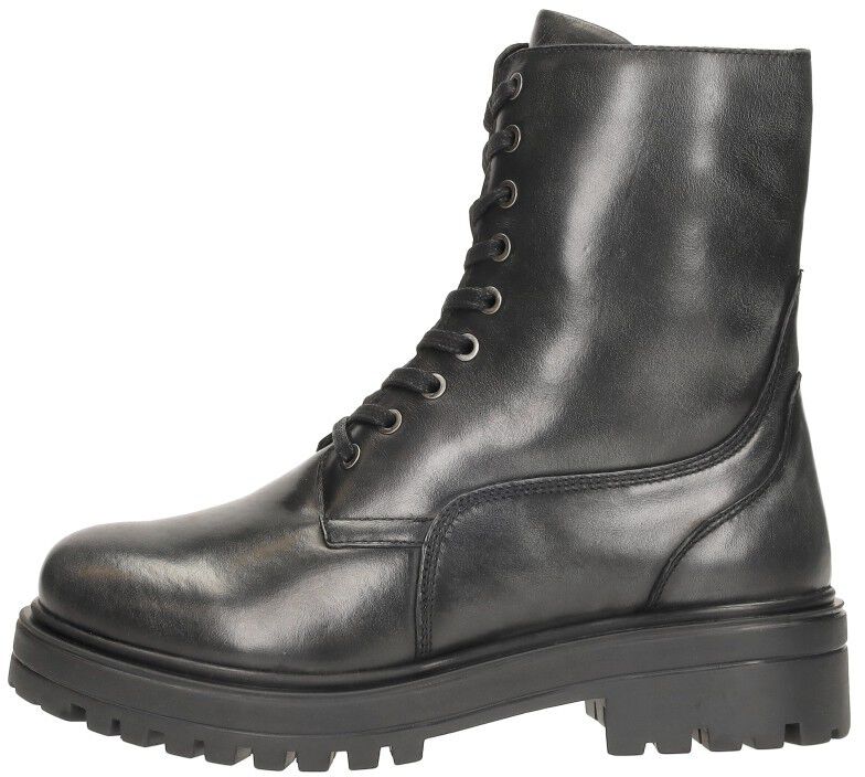 Sub55 Veterschoenen Hoog zwart