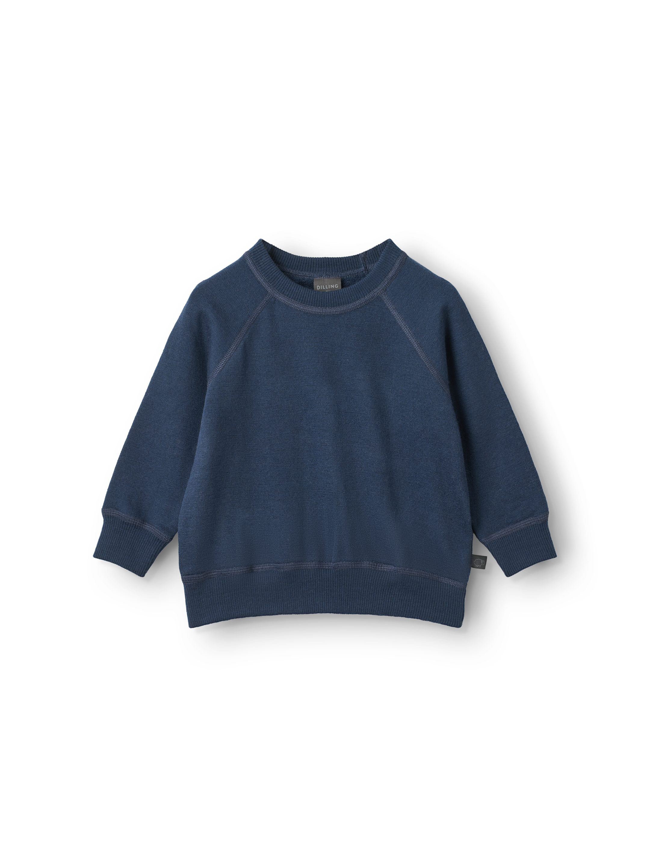 Trui van merinowollen terry voor baby's