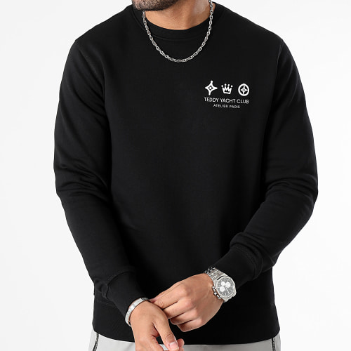 Sweat Crewneck Atelier Paris Noir Blanc