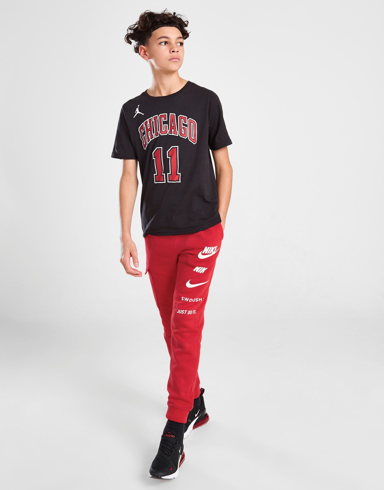 Jordan T-shirt NBA Chicago Bulls Statement Junior