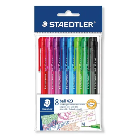 STAEDTLER® Kugelschreiber ball 423 35M. 8 Stück
