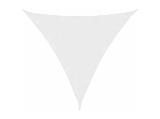 Voile d'ombrage blanc 2x2x2 m 100 % polyester oxford