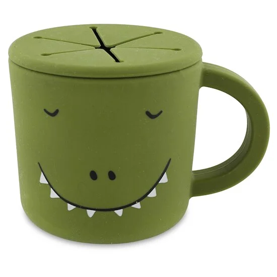 Tasse à collation en silicone   Mr. Dino        de               Trixie