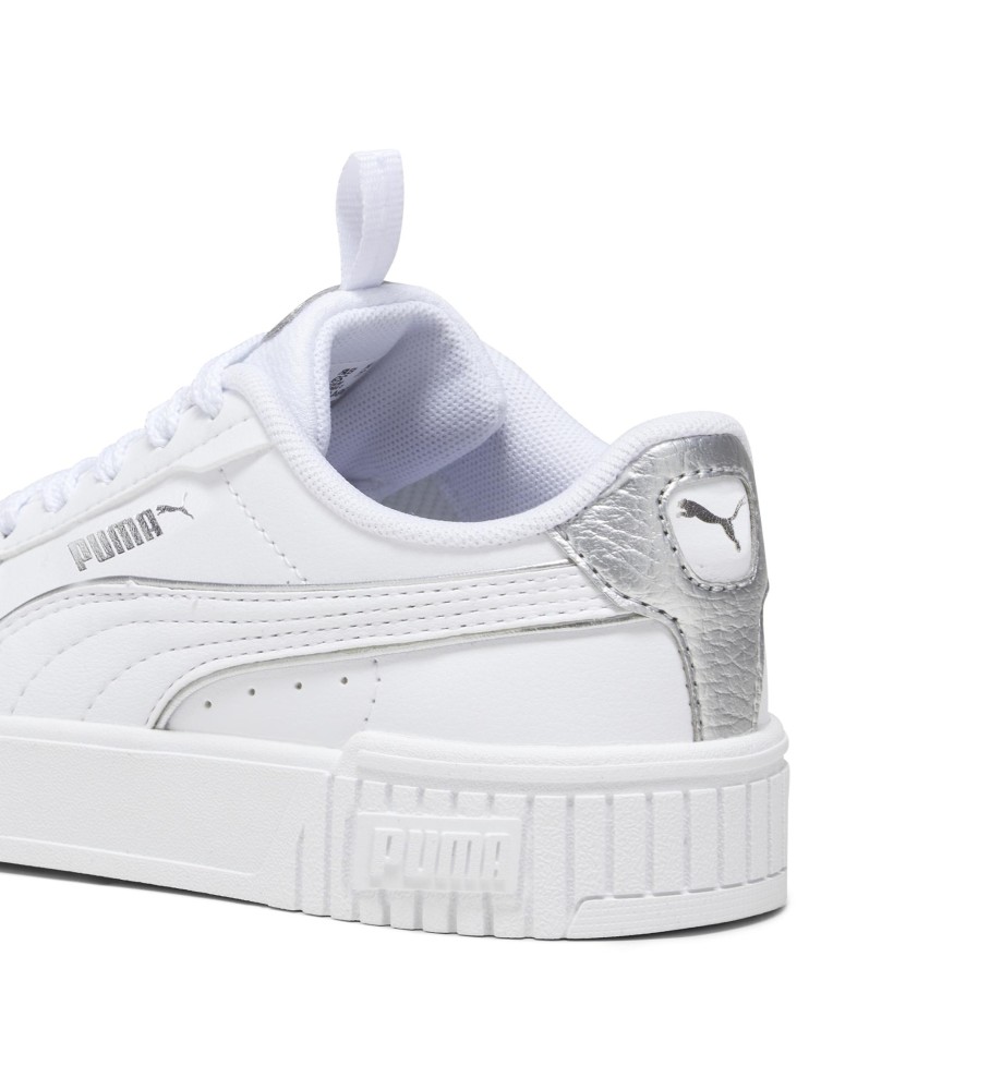 Tênis Puma Carina 2.0 Pop Up Metallics Branco