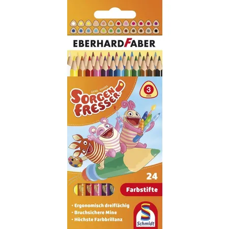 Eberhard Faber Sorgenfresser Buntstifte 24 Stück