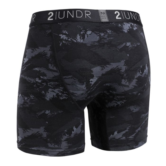 2UNDR Herre Undertøj og basislag Swing Shift Boxer Sort