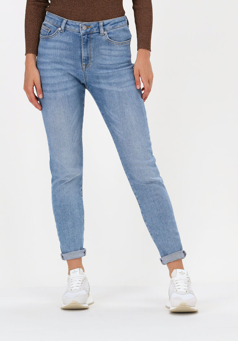 SELECTED FEMME blauwe selected femme skinny jeans slfsophia mw skinny mid blue j