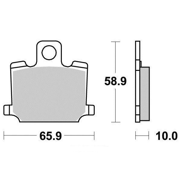 Sifam - Plaquettes de frein S1221N