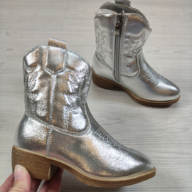Cowboy boots - zilver