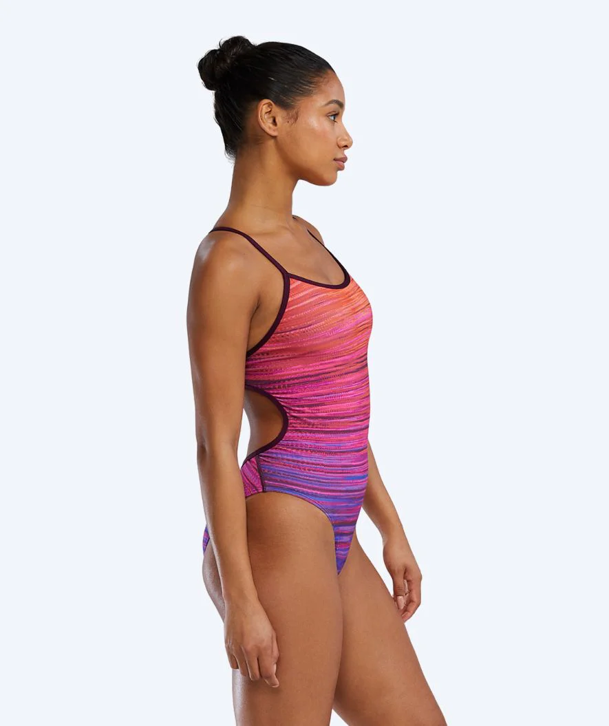 TYR badedragt til damer - Azama Trinityfit - Pink/orange