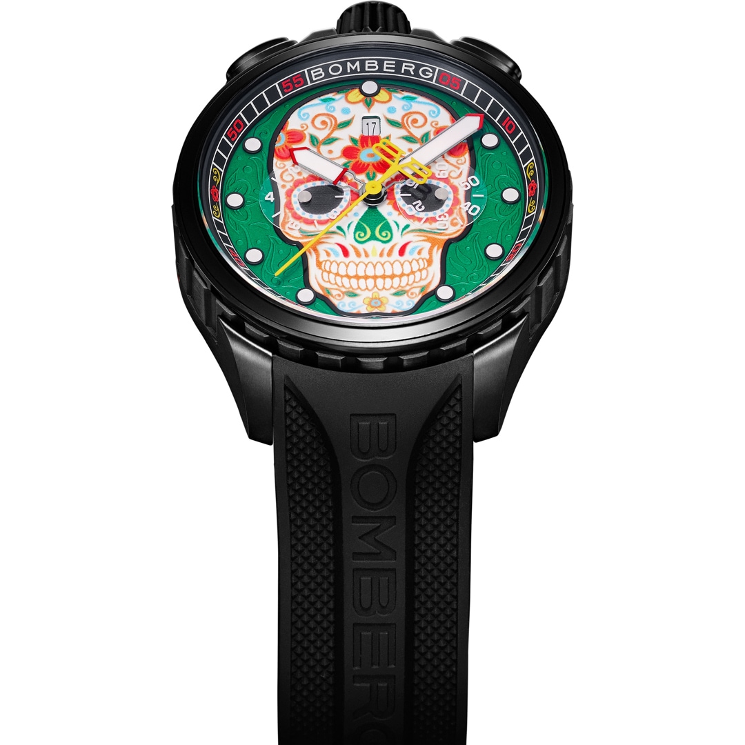 Bomberg Bolt-68 Heritage Sugar Skull Green