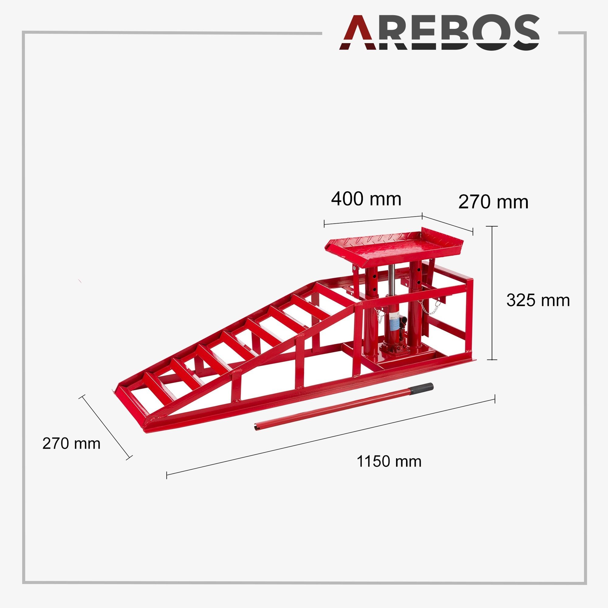 PKW Auffahrrampe einzeln