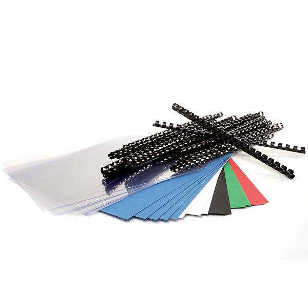 Kit reliure coloris assortis, lot de 25