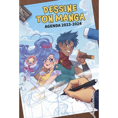 Agenda Dessine ton manga - 1 jour par page