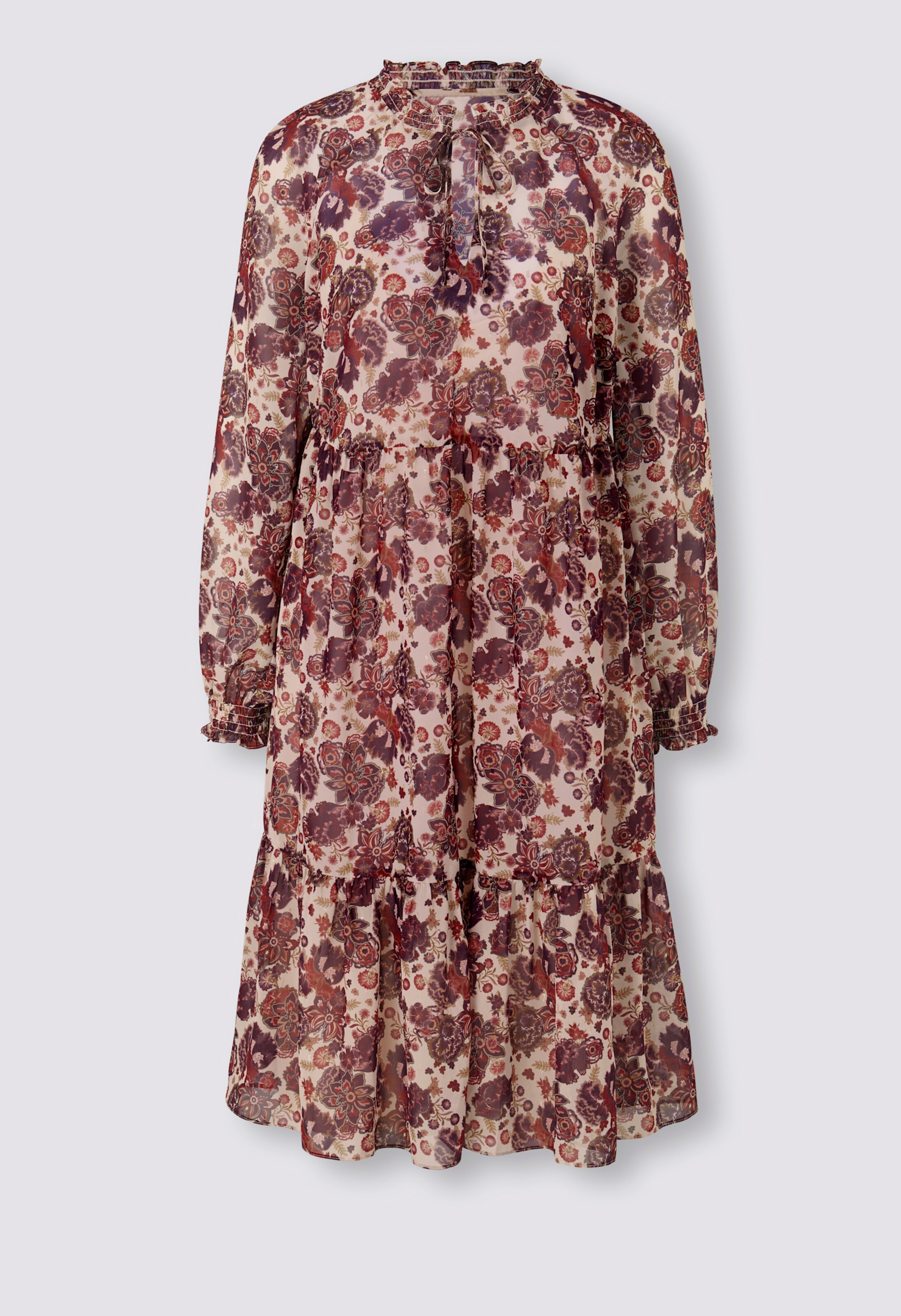 Druck-Kleid