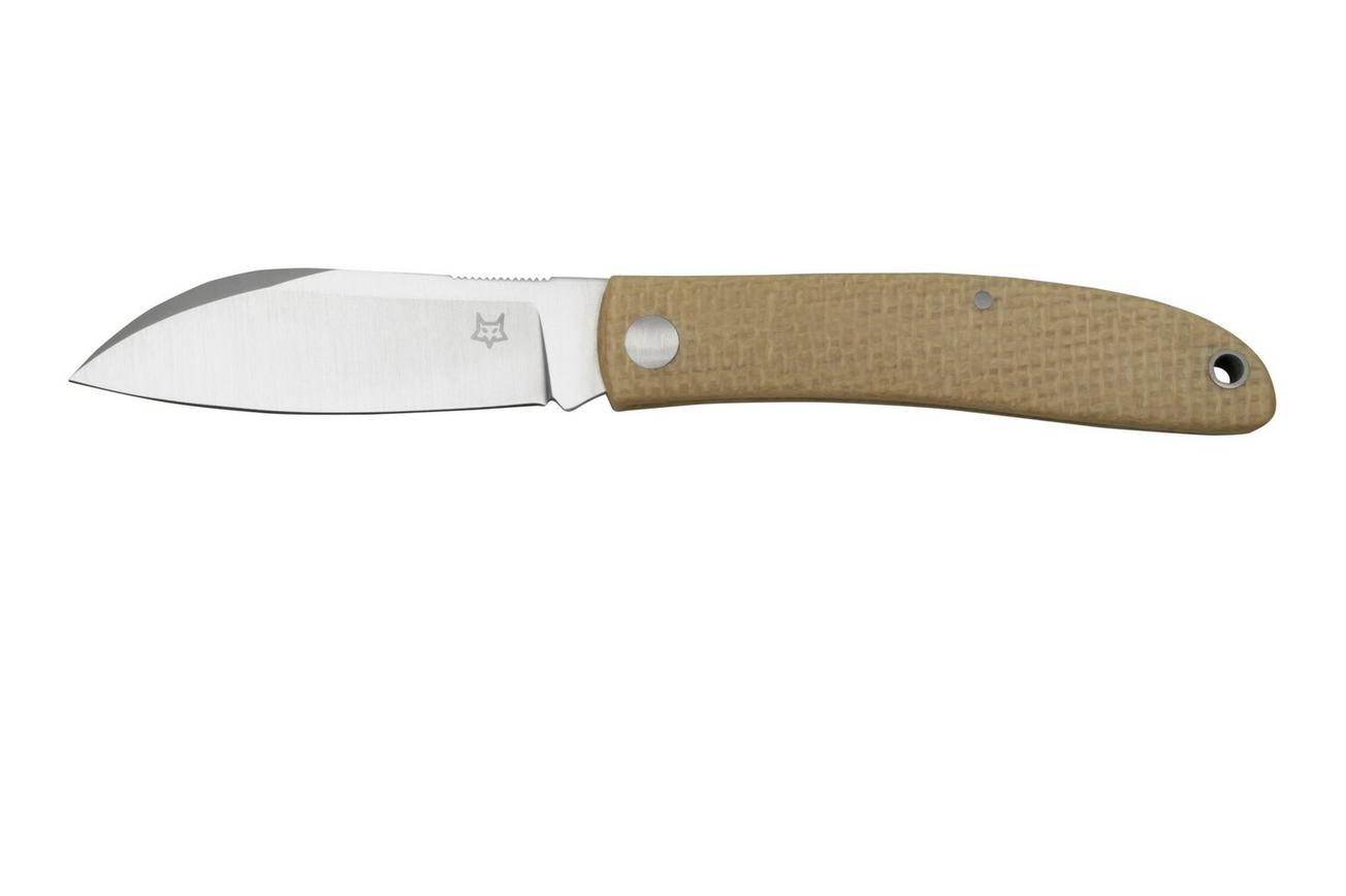 Fox Knives Livri, M390, Natural Jute Micarta, 273MI zakmes