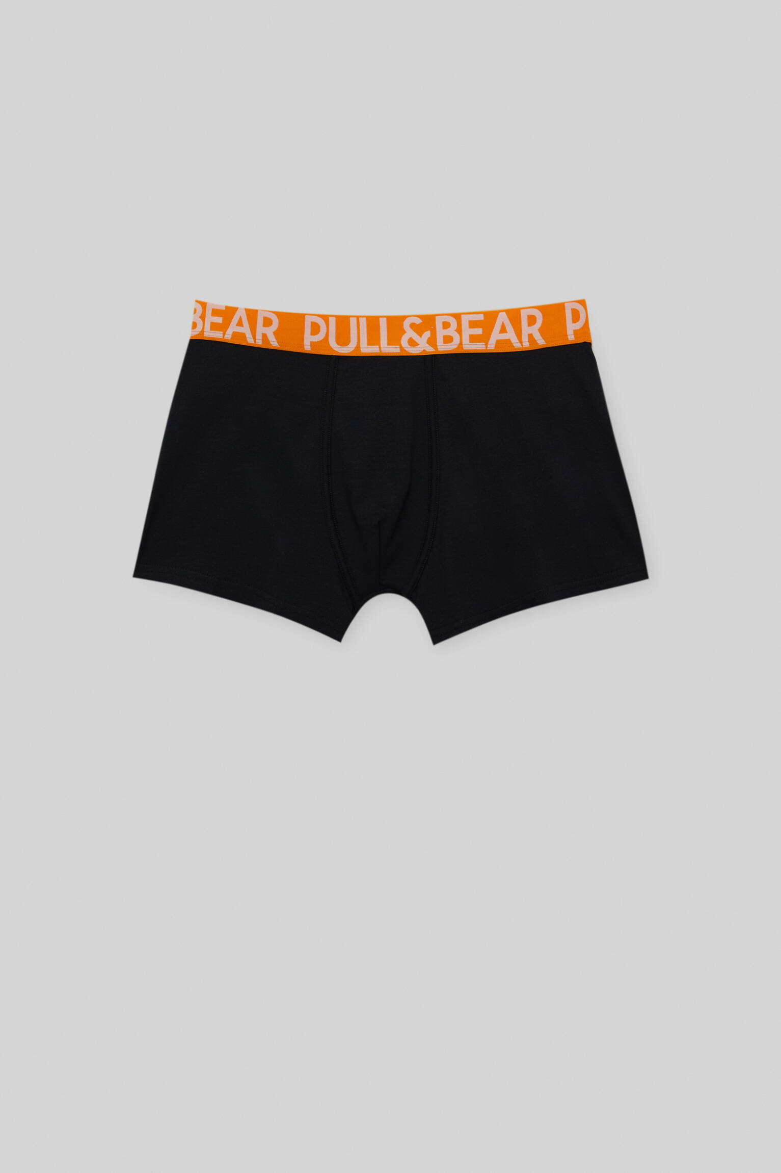 Pacote de cuecas boxer com cintura contrastante - várias opções