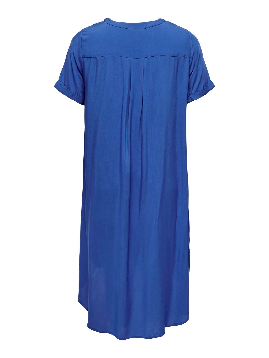 CARNEWDENIZIA Langes Kleid Dazzling Blue