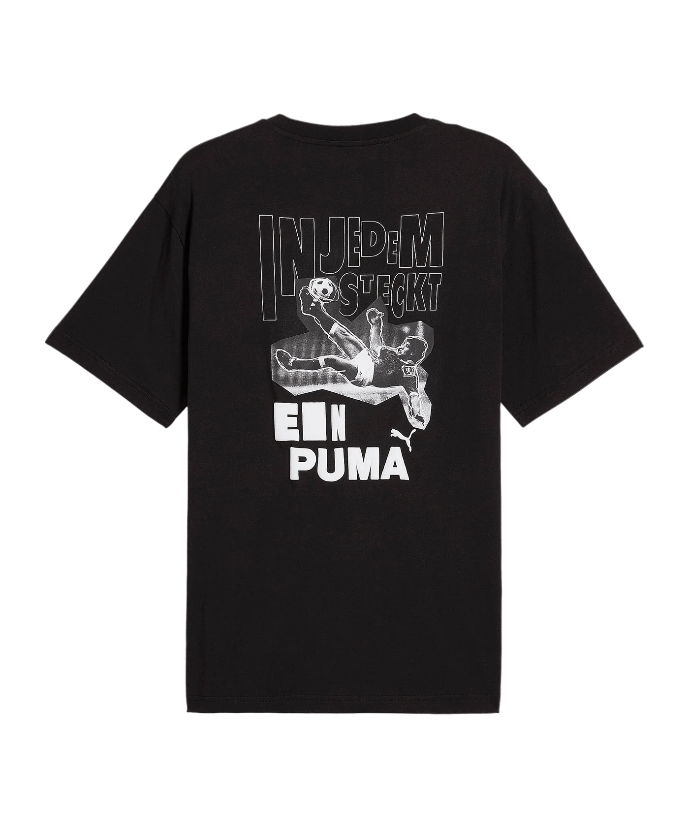 PUMA Graphics Football Kick T-Shirt Schwarz F01