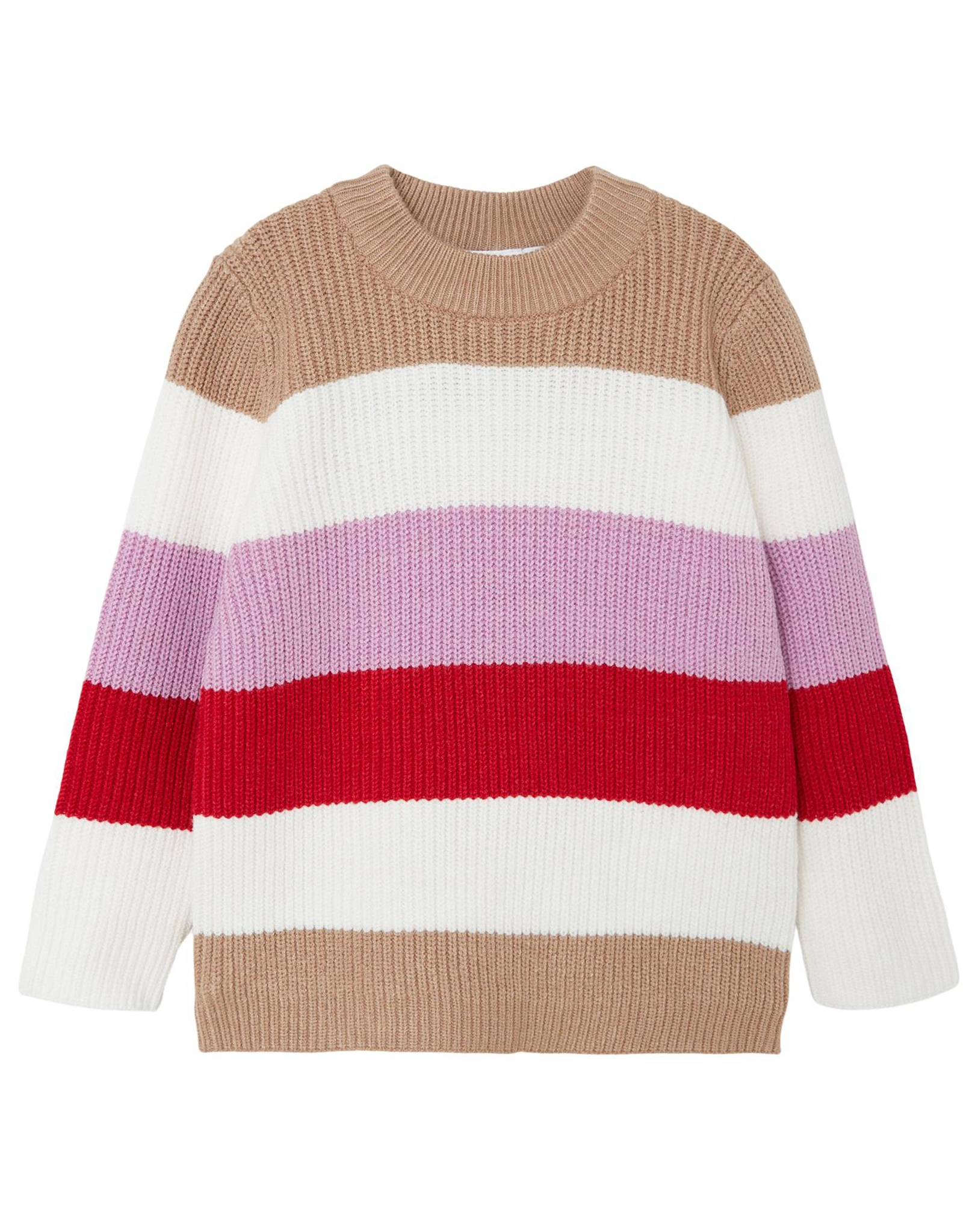 Strickpullover NMFVAJSA in crimson