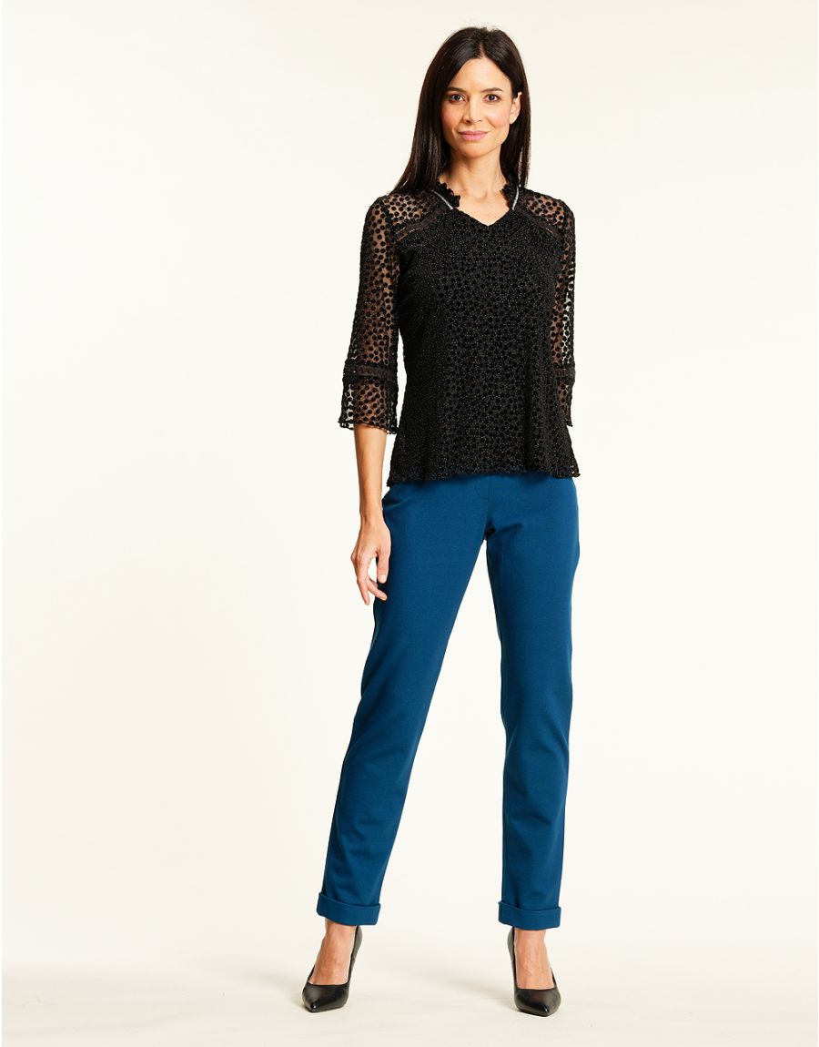 Jegging bleu cobalt