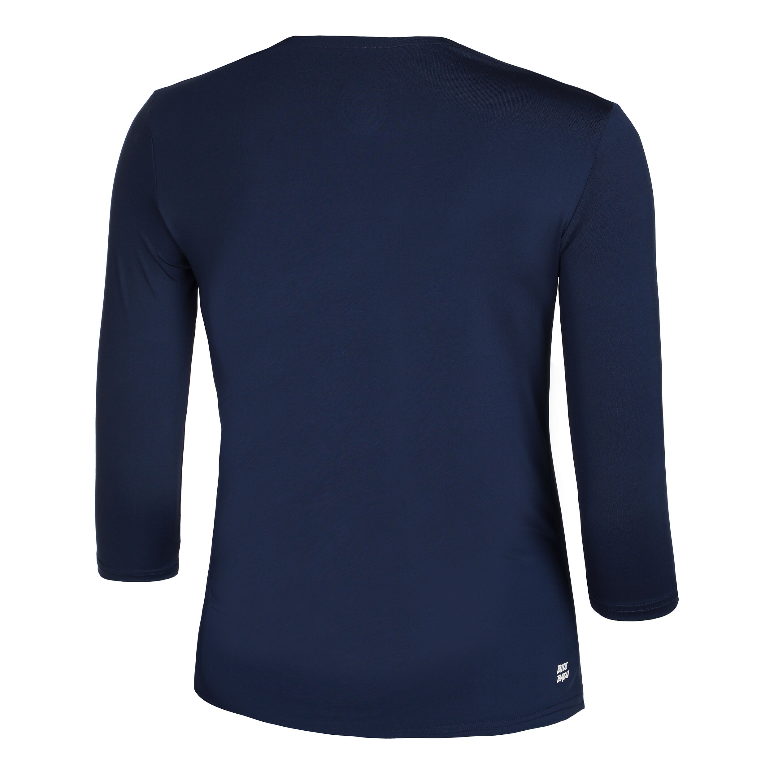 BIDI BADU Crew V-Neck Haut Manches Longues Femmes - Bleu Foncé