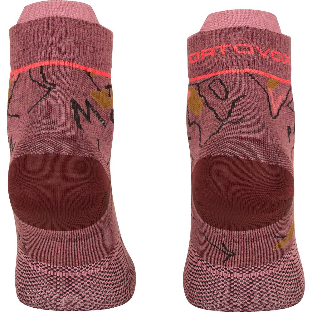 ORTOVOX Alpine Light Quarter Socken Damen mountain rose