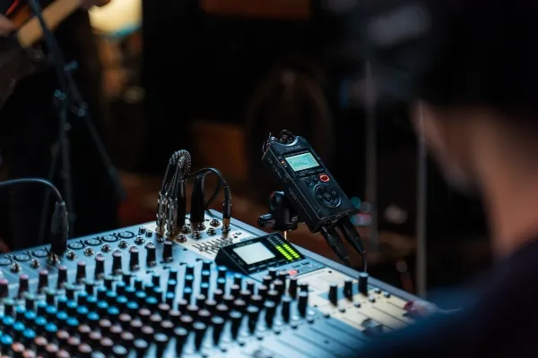 Tascam DR-40X, 18 t, MP3, WAV, 92 dB, 44100 - 96000 Hz, Blå, 40 mW