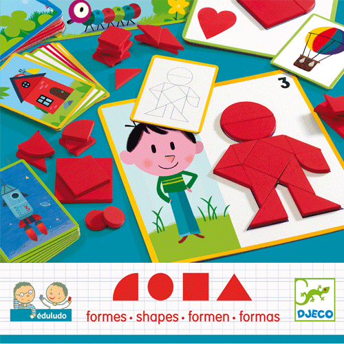 Djeco educatief tangram spel DJ08300