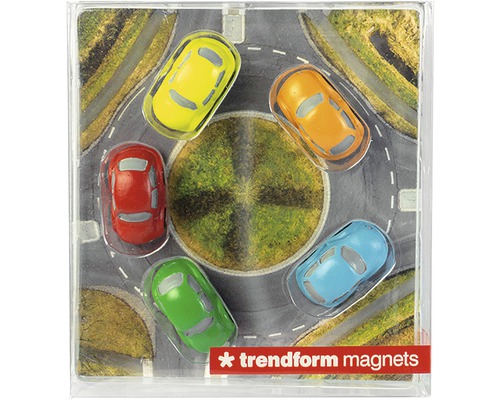 Decoratieve automagneten, set van 5