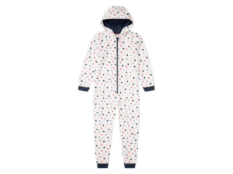 Fleece meisjes onesie
