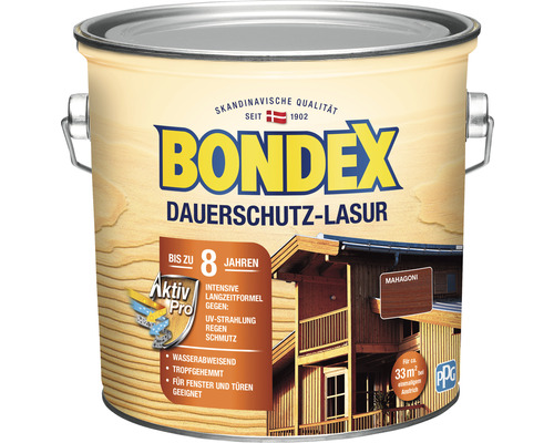 BONDEX Langdurige beschermende beits mahonie 2,5 l