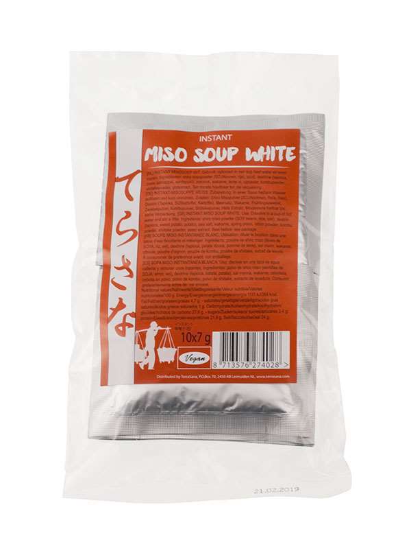 Terrasana Instant miso soep wit 10x7g