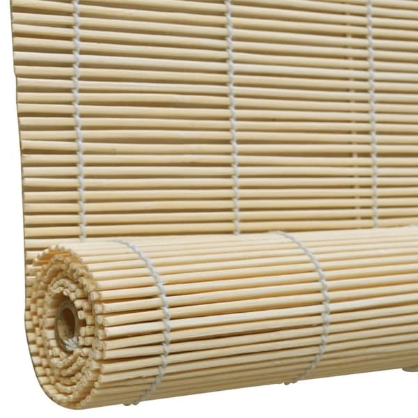 vidaXL Rullegardiner naturlig bambus 100 x 160 cm