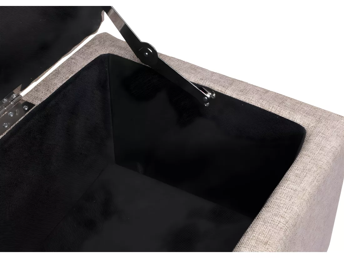 Coffre de rangement Kriens, beige