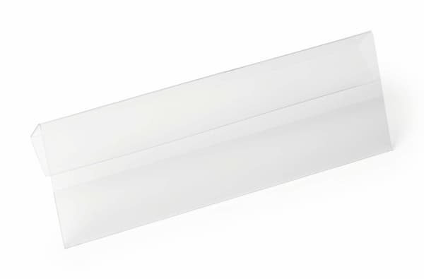 Durable 116119, Gjennomsiktig, Plast, 1/2 A5, 10 stykker, Polen