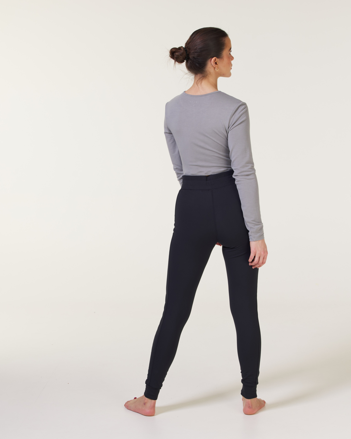 LEVITY Studio Drawstring Tights Black