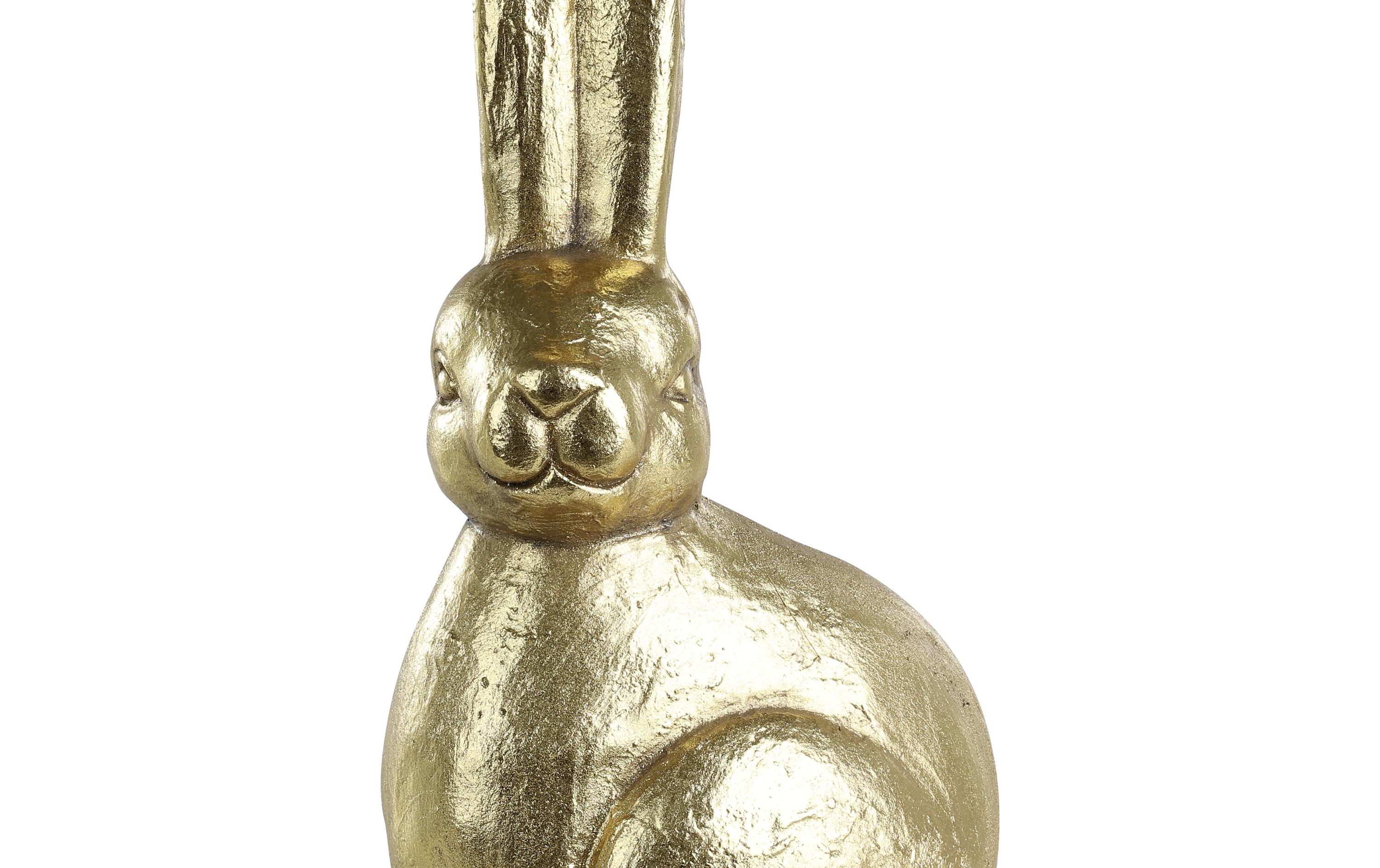 Hase Chilandy 50 cm, GoldHasenfigur