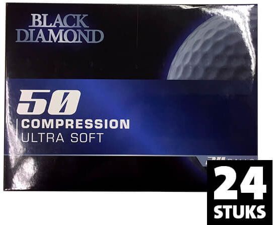 Black Diamond - Ultrasoft - Golfballen - 24-pack